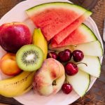 Fruits on a plate