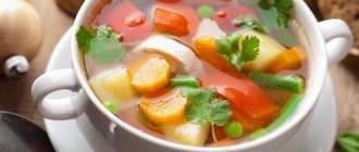 Vegetable soup