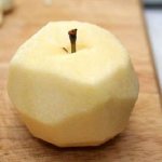 Apple without peel